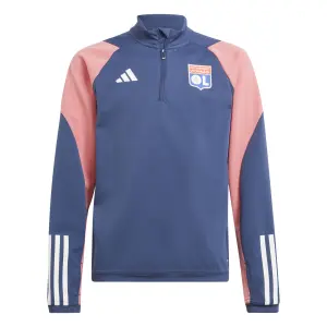 Giacca della tuta da allenamento da bambino con zip 1/4 OL 2023/24 image-0