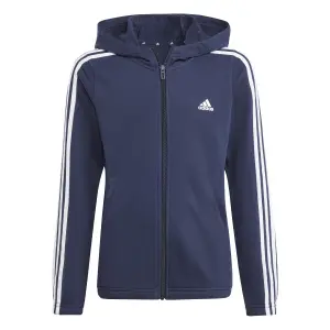 Sudadera con cremallera para niña adidas 3-Stripes Essentials image-0
