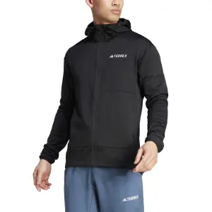 Chaqueta impermeable con capucha de forro polar ligero adidas Terrex Xperior image-3