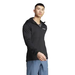 Chaqueta impermeable con capucha de forro polar ligero adidas Terrex Xperior image-1