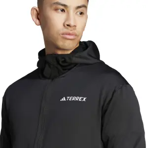 Chaqueta impermeable con capucha de forro polar ligero adidas Terrex Xperior image-5