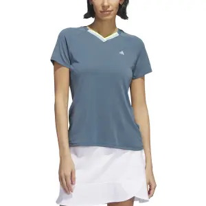 T-shirt med v-ringning för kvinnor adidas Ultimate365 Tour Heat.RDY image-2