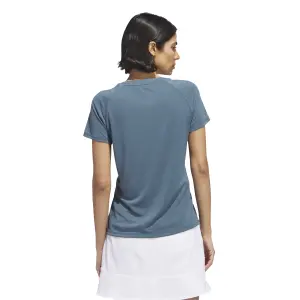 T-shirt med v-ringning för kvinnor adidas Ultimate365 Tour Heat.RDY image-3