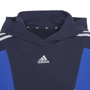 Sudadera con capucha para niños adidas Colorblock 3-Stripes image-2