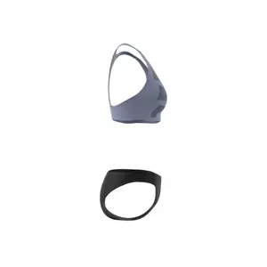 Swimsuit 2 pieces large bars woman adidas image-6