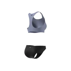 Swimsuit 2 pieces large bars woman adidas image-4