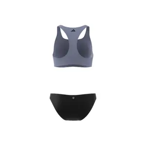 Swimsuit 2 pieces large bars woman adidas image-3