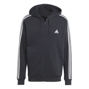 Full Zip Hoodie aus Molton adidas Essentials 3-Stripes image-0