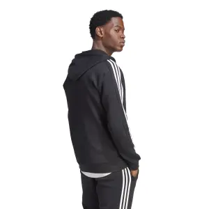 Full Zip Hoodie aus Molton adidas Essentials 3-Stripes image-2