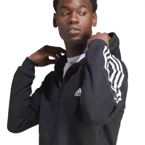 Full Zip Hoodie aus Molton adidas Essentials 3-Stripes image-4