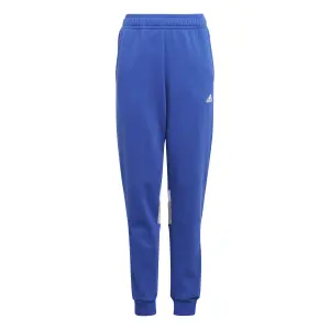 Calças de jogging de felpo para criança adidas Tiberio 3-Stripes Colorblock image-0