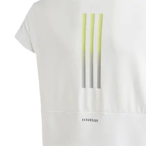 Camiseta infantil adidas Aeroready 3-Stripes image-4