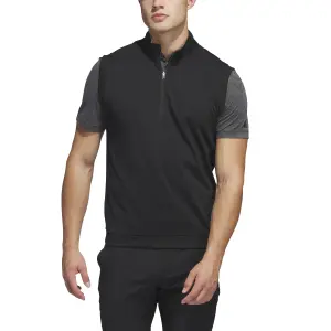 Casaco com fecho de correr 1/4 sem mangas adidas image-2