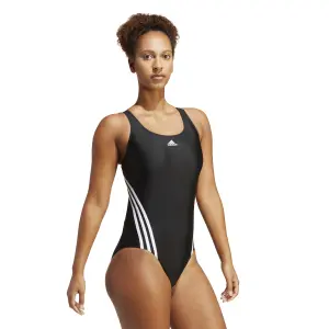 Maillot de bain 1 pièce à 3 bandes femme adidas image-4