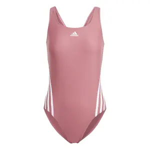 Traje de baño de 1 pieza con 3 bandas para mujer adidas image-0