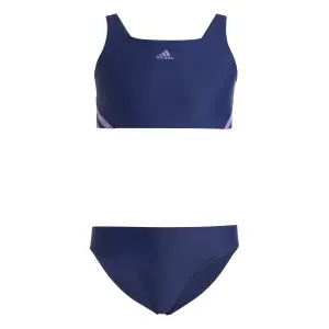 2-piece swimsuit with 3 stripes for girls adidas image-0