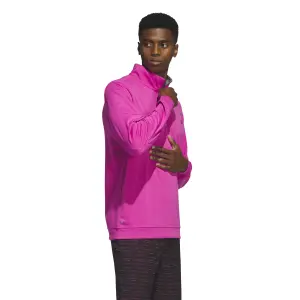 Sudadera con cremallera de 1/4 en relieve adidas image-4