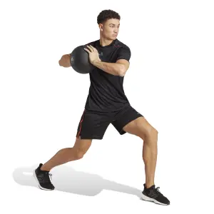 Camiseta con logotipo adidas workout image-3