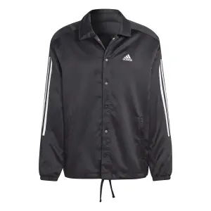 Träningsjacka i satin adidas Coach image-0