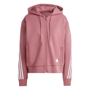 Capuz com fecho de correr para mulheres adidas 3-Stripes Future Icons image-0