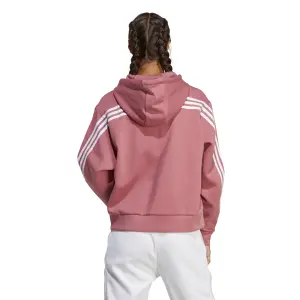 Capuz com fecho de correr para mulheres adidas 3-Stripes Future Icons image-4