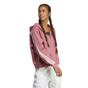 Capuz com fecho de correr para mulheres adidas 3-Stripes Future Icons image-3