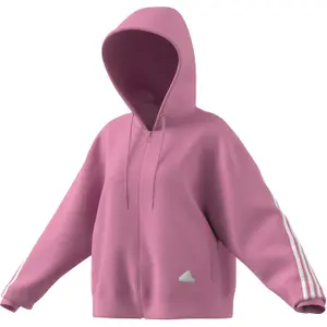 Sweatshirt sudadera con cremallera para mujer adidas Future Icons 3-Stripes image-0