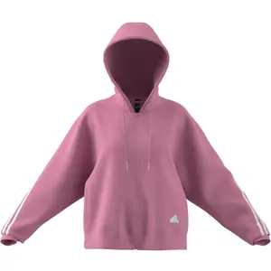 Sweatshirt sudadera con cremallera para mujer adidas Future Icons 3-Stripes image-3