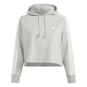 Sudadera con capucha para mujer adidas 3-Stripes Essentials French Terry (GT) image-0