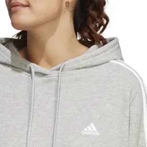 Sudadera con capucha para mujer adidas 3-Stripes Essentials French Terry (GT) image-5