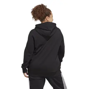 Sweatshirt Women's Fleece Hoodie Regular adidas Essentials Big Logo (Plus size) image-4