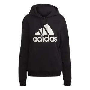 Sweatshirt regular hooded fleece woman adidas Essentials Big Logo image-0