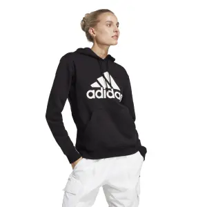 Sweatshirt regular hooded fleece woman adidas Essentials Big Logo image-1