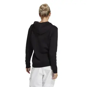 Sweatshirt regular hooded fleece woman adidas Essentials Big Logo image-4