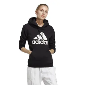 Sweatshirt regular hooded fleece woman adidas Essentials Big Logo image-2