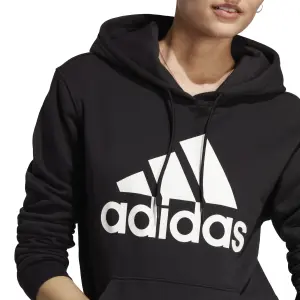 Sweatshirt regular hooded fleece woman adidas Essentials Big Logo image-5