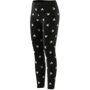 Bedruckte Leggings aus Baumwolle, Mädchen adidas Brand Love image-2