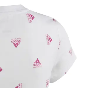 T-shirt imprimé coton fille adidas Brand Love image-4