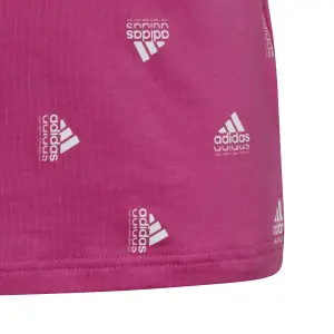 Camiseta de algodón para niña adidas Brand Love image-3