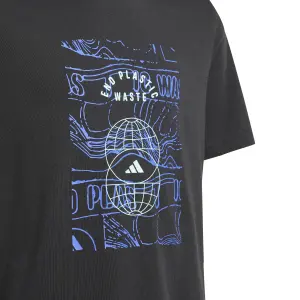 Camiseta infantil adidas Run for the Oceans Graphic image-5