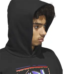 Sweatshirt adidas con cappuccio D.O.N. Excellence image-5