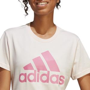 T-shirt da donna adidas Loungewear Essentials Logo image-4