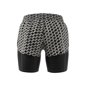 Pantalón Corto adidas 2 en 1 Mujer Marimekko Icons 3 Bar Logo image-4