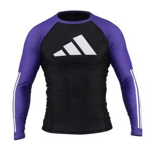 Rashguard manches longues adidas IBJJF image-0