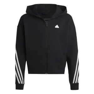 Kapuzenpullover Full-zip Mädchen adidas Future Icons 3-Stripes image-0