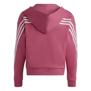 Full-Zip-Kapuzenpullover für Mädchen adidas Future Icons 3-Stripes image-1