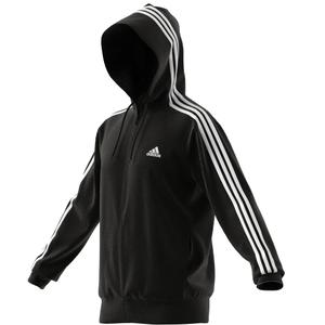 Bluza polar z kapturem adidas Essentials 3-Stripes image-3