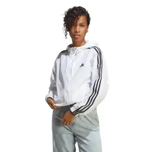 Wasserdichte gewebte Jacke Frau adidas Essentials 3-Stripes image-2