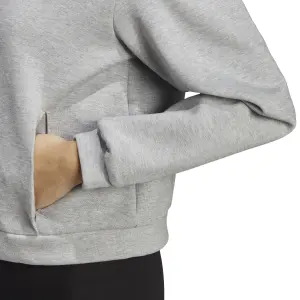 Sweatshirt women's hooded zipper adidas Graphic image-5