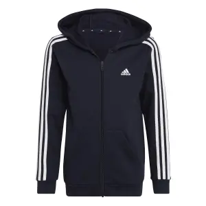 Sudadera con cremallera para niños adidas 3-Stripes Essentials image-0